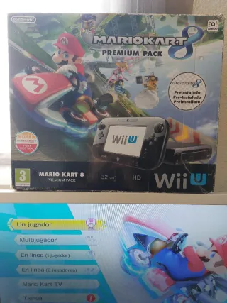 Consola Wii U Premium Pack Mario Kart 8