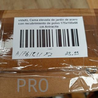 Jardinera arriate acero - 175x100x68cm - vidaXL