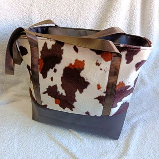 Bolso Tote Tu Chic Piel Sintética Estampado Potro