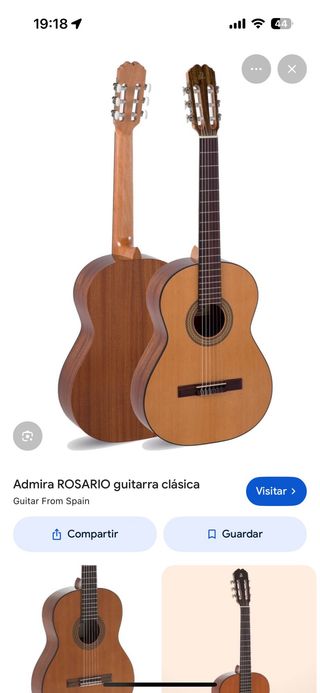 Guitarra Admira Rosario Clásica