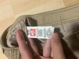 Pantalón de pala pata ancha beige