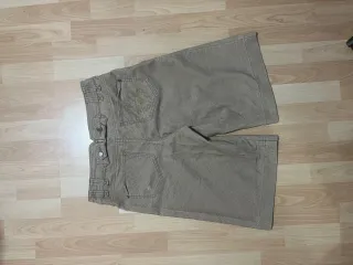 Pantalón de pala pata ancha beige