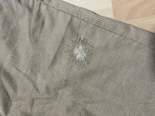 Pantalón de pala pata ancha beige