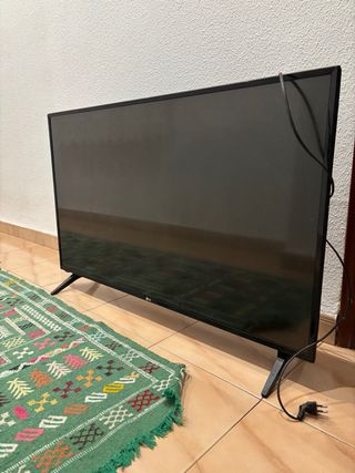 Televisión LG Negra no smart tv tiene entrada HDMI
