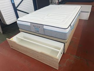 CANAPÉ Y COLCHON RELAX SALUD PHISIO VISCO 135x190