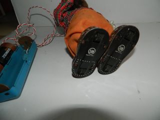 Pupazzo cane fumatore in latta Made in Japan