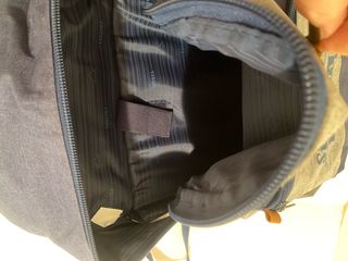 Mochila Privata Gris y Azul