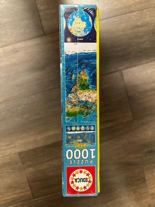 Puzzle Educa 1000 piezas Mapa Mundo