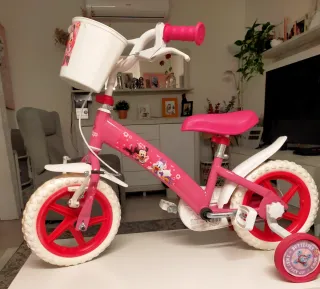 Bicicleta infantil niña 2-4 años Minnie