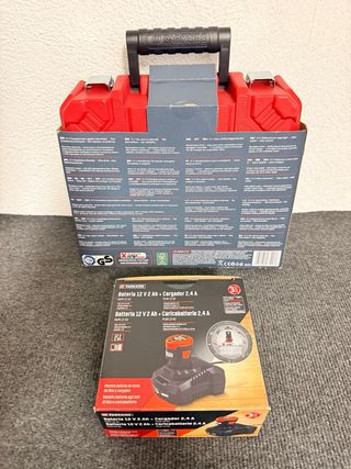 2baterias 12V Taladro de Impacto Inalámbrico