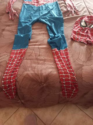 Costume Carnevale Spiderman Maschera