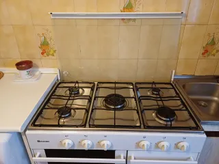 Cocina de gas Meireles con horno