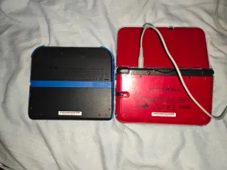 Nintendo 3DS XL y 2DS Negra/Azul