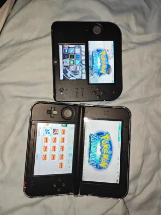 Nintendo 3DS XL y 2DS Negra/Azul
