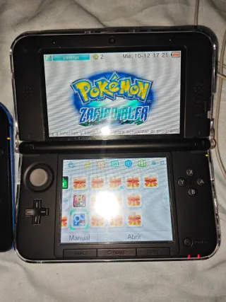 Nintendo 3DS XL y 2DS Negra/Azul