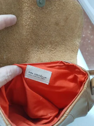 Bolso marrón Zara