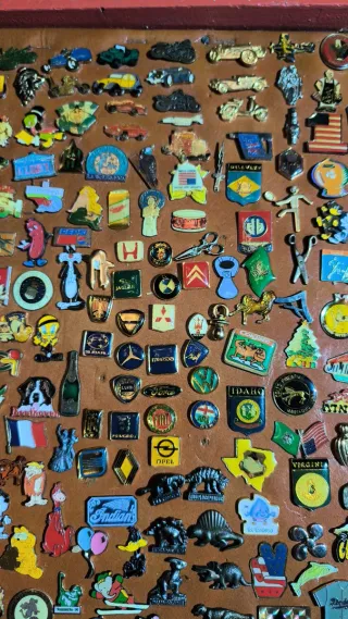 Lote de Pines, Llaveros y Relojes