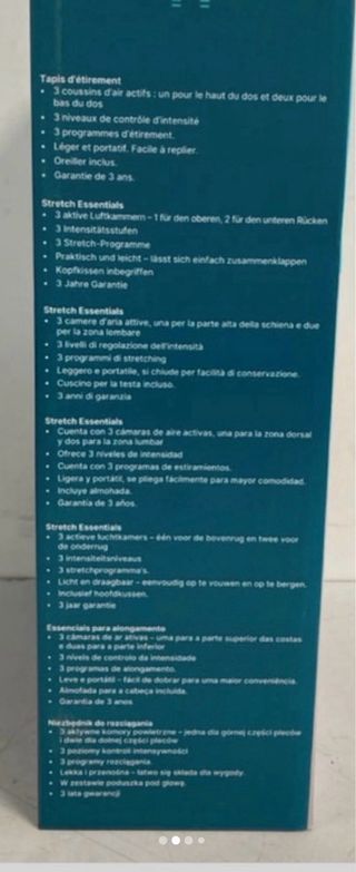 Esterilla Masaje Espalda Homedics