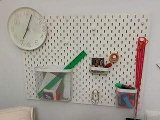 Tablero perforado Ikea 76x56