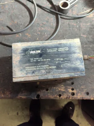 Conversor DC/DC GUILERA 24V a 12V 10A