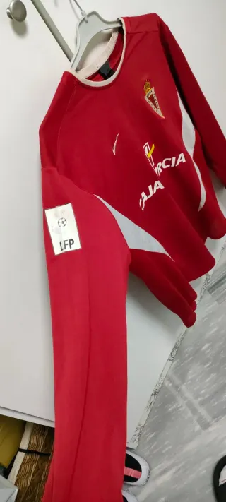 Camiseta Murcia Roja 2003 Nike Talla L Alfonso 27