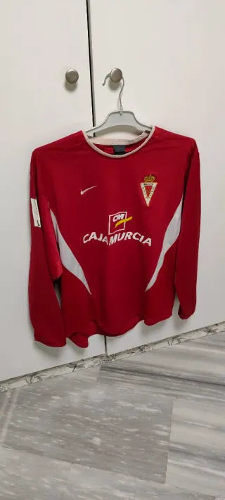 Camiseta Murcia Roja 2003 Nike Talla L Alfonso 27