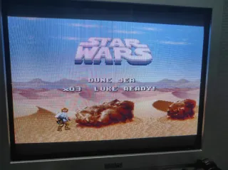 Star Wars SNES PAL Version JVC Nintendo