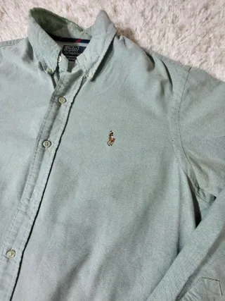 Camicia Polo Ralph Lauren Verde