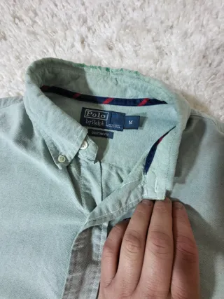 Camicia Polo Ralph Lauren Verde