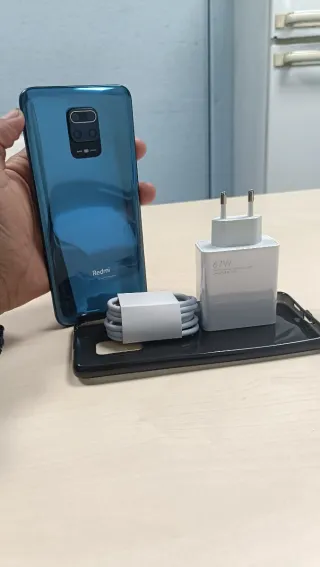 Xiaomi Redmi Note 9 Pro + Cargador 67W