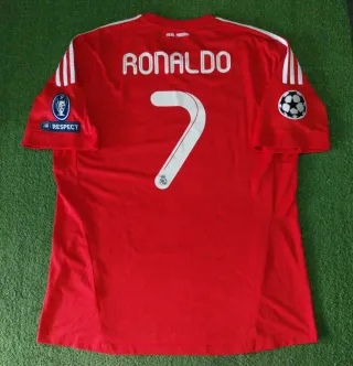 Camisa Cr7 roja Real Madrid