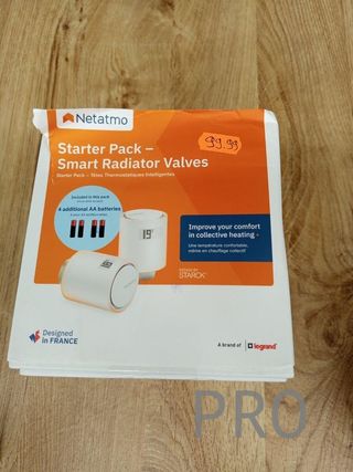 Válvulas radiador inteligentes - Netatmo