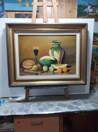 Bodegón Óleo 76x59 cm