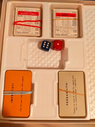 Monopoli anni '80 in lire gioco di società vintage
