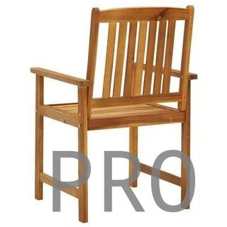 4 Sedie da giardino in legno