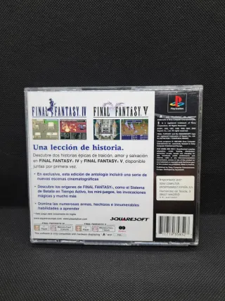Final Fantasy Anthology PS1 PAL Español