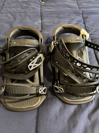 Fijaciones Snowboard Talla L Nuevas