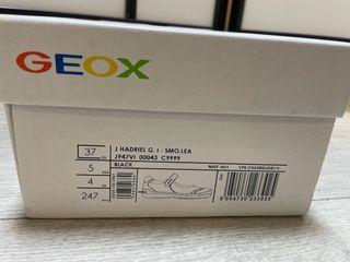 Geox J Hadriel Girl I, Bailarinas Número 37 Negro