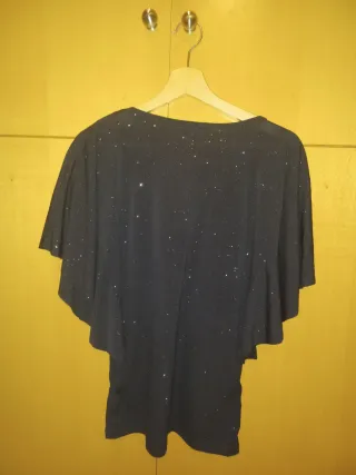 Top fiesta negro brillante Pimkie T. Única