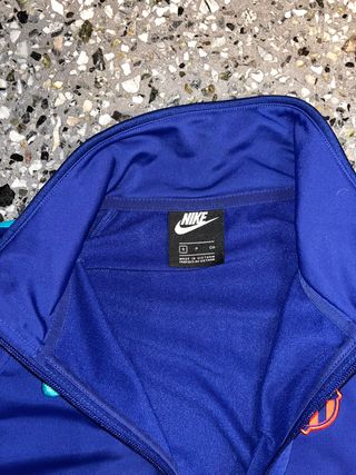 Sudadera FC Barcelona Nike Azul/Turquesa