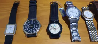 Lote 6 relojes vintage