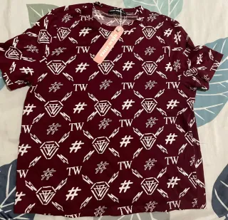 Camiseta Tally Weijl Estampada Diamantes