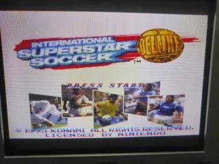 International Superstar Soccer Deluxe SNES