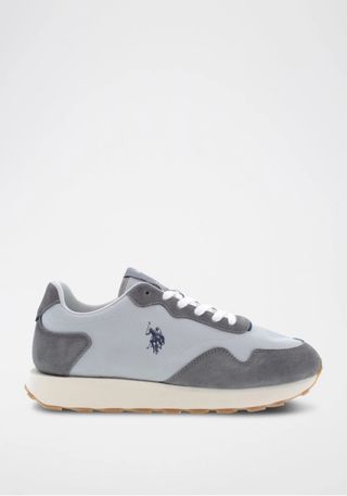 Zapatillas U.S. Polo Assn. Hombre Gris Azul
