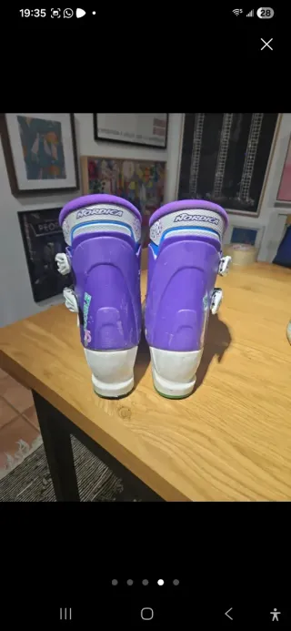 Botas Esquí Niños Talla 34/35