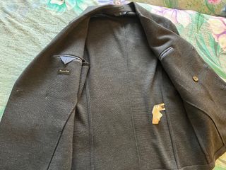 Americana punto Massimo Dutti Gris