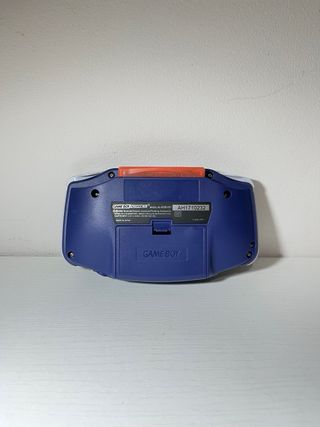 Game Boy Advance IPS V5 + Rojo Fuego NO original