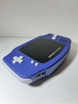 Game Boy Advance IPS V5 + Rojo Fuego NO original