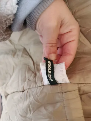 Parka Woolrich Negra Talla S