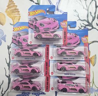 Hot Wheels Porsche 911 GT3 RS Rosa
